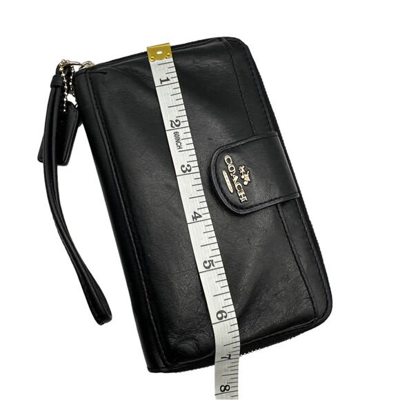 COACH Black Wallet / Wristlet - Picture 10 of 11